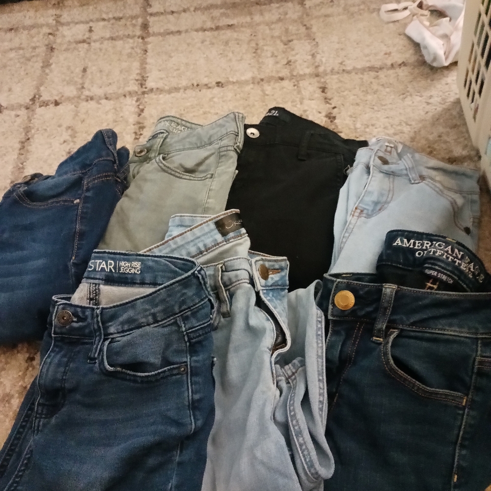 jeans sizes 0 /3